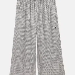 Cherry Crumble By Nitt Hyman Kids Black & White Checks Toursers-image-79