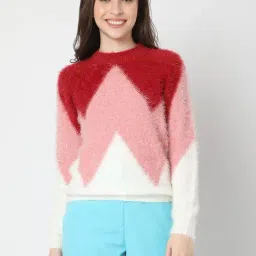 Vero Moda Multicolor Printed Sweater-picture-16