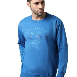 Vimal Jonney Blue Printed Sweatshirt-picture-13