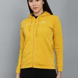 Allen Solly Yellow Regular Fit Hoodie-picture-48