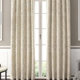 GM Self Beige Polyester 7 ft Eyelet Ring Top Door Curtain - Set of 2-image-54