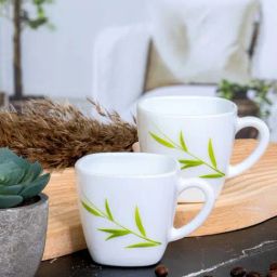 Cello White Opalware Cup (0.1 L) - Set of 6-image-67