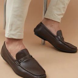 Code by Lifestyle Men's Brown Loafers-image-90