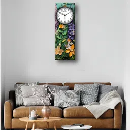 OLIVE TREE White & Black Printed Wall Clock-7