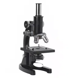 LABX SOLUTIONS White and Black Color Diecast Aluminium Senior Medical Student Microscope LXM-30-42