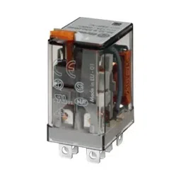 FINDER POWER RELAY, DPDT, 230VAC, 12A, SOCKET, 563282300040-4