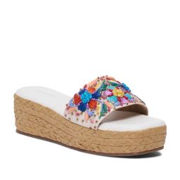 Eridani Women's Daisyy White Slides-image-24