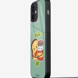 macmerise Quirky Printed iPhone 12 Back Case Mobile Accessories-image-95