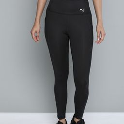 Puma Women Black Solid Train Favorite Forever High-Waist 7/8th Sustainable Tights-image-87