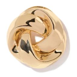 Forever New Gold Kennedy Knot Loop Stud Earring image 2