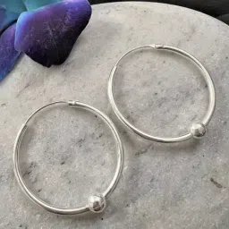 Arte Jewels 925 Sterling Silver Hoops for Women & Girls-picture-23