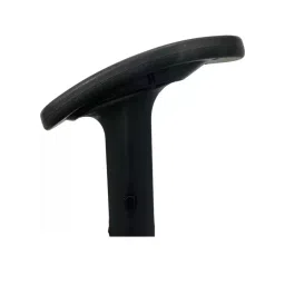Modern India Seating Polypropylene Free Size Black Chair Handle, MISP37-45