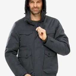 Quechua By Decathlon Black Slim Fit Sports Hoodie-image-55
