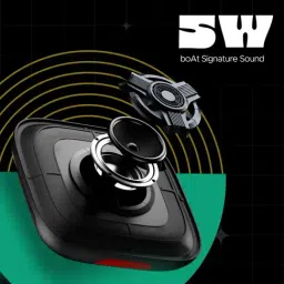 Boat Stone 190 Pro Portable Bluetooth Speaker with TWS Functionality (Ragging Black) image 2