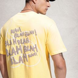 WROGN Oversized Fit Typography Printed Pure Cotton T-Shirt-image-42