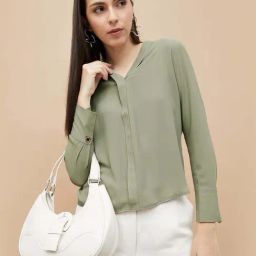 Code by Lifestyle Olive Solid Top-image-27