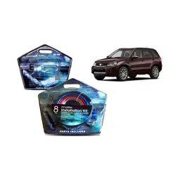 Auto Pearl Geestar 8 Guage 2 Channel Amplifier Full Installation Kit for Maruti Suzuki Grand Vitara-27