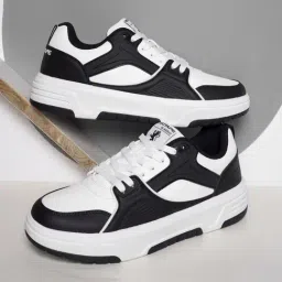 Red Tape Men's Down Town Dapper Black & White Casual Sneakers-picture-12