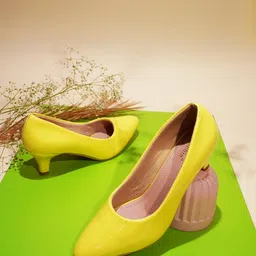 Dollphin Women Yellow Heels-47
