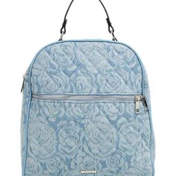 Ginger by Lifestyle Blue Printed Backpack-image-23