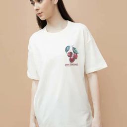 Ginger by Lifestyle White Printed Top-40