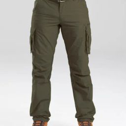 Forclaz by Decathlon Khaki Slim Fit Sports Trackpants-image-15