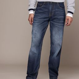 The Roadster Lifestyle Co. Men Light Fade Pure Cotton Straight Fit Jeans-picture-7
