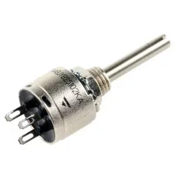 Vishay Panel Mount Rotary Potentiometer 750 mW Power 1 kΩ Solder Lug Terminal, PRV6SAABJYB25102KA (Pack of 50 Pcs)-image-9