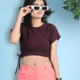 Cutiekins Embellished Cotton Crop Top-image-48