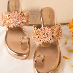 UrbanSway Embellished One Toe Block Heels-10