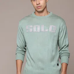 The Roadster Lifestyle Co. Applique Typography Detail Pullover-image-99