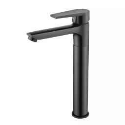 Parryware Tall Body Basin Mixer Praseo Shiny Black Chrome Finish, G5846A5-image-21