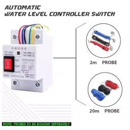 amiciSmart Water Level Controller 10 Amp 220 V Automatic Pump Switch for Tank Level Detection, 1xPUMP-CONTR image 4