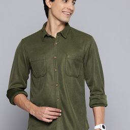 Aeropostale Pocket Detail Textured Shirt-image-36