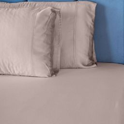 Home Prides Camel Brown 300 TC Queen Bedsheet with 2 Pillow Covers-image-32