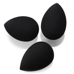 Beautiliss Black Soft Microfiber Beauty Blend Makeup Perfecting Sponge Applicator Puffs-picture-32