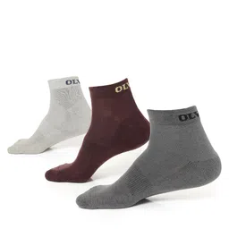 OLWEN Men Pack Of 3 Ankle-Length Socks-image-37