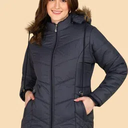 ELLIPSE Women Hooded Padded Jacket-image-54