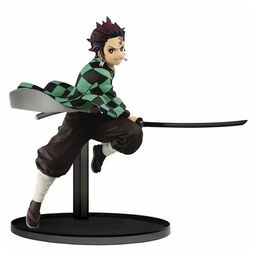 Awestuffs Tanjiro Demon Slayer Action Figure Fly Attack Special Edition for Car Dashboard, Decoration, Cake, Office Desk & Study Table - 19 cm-17