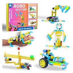 WitBlox DIY Robotics Kit for Kids - Robo Gesture Sensor Modular Kit, Hand Controlled Gesture Sensing RC Car & Robotic Arm, STEM Educational Toy1 Yr WTY & Free 3 Live 1-To-1 Classes image 2
