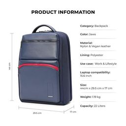 Mokobara The Radio Backpack 22L- Jaws 2.0 image 3