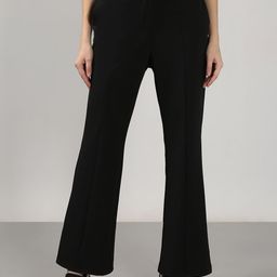 Vero Moda Women Flared High-Rise Trousers-picture-14