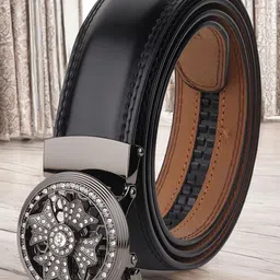 Killer Men Textured Formal Belt-image-8