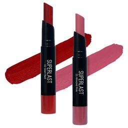 ME-ON Set of 2 Superlast Matte Lipstick - Shade 2 & 21-44
