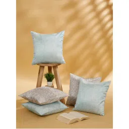 Rosara Home Abstract Square Cushion Covers (Set Of 5)-picture-12