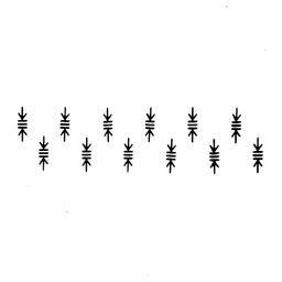 Comet Busters 12 Pcs Black Reusable Bindi image 2