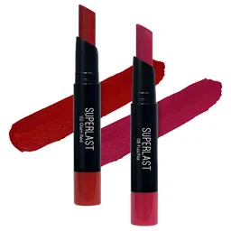 ME-ON Set of 2 Superlast Matte Lipstick - Shade 02 & 08-48