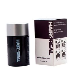 HAIR4REAL Hair Building Fiber Bottle - Dark Brown-11