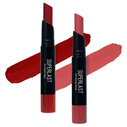 ME-ON Set of 2 Superlast Matte Lipstick - Shade 2 & 20-15
