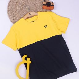 Gini and Jony Infant Boys Colourblocked Casual Cotton T-shirt-picture-42